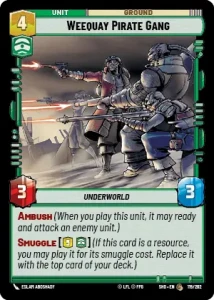 Weequay Pirate Gang - Star Wars: Unlimited - Shadows of the Galaxy