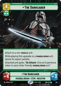 The Darksaber - FOIL - HYPERSPACE