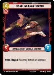 Disabling Fang Fighter - Star Wars: Unlimited - Shadows of the Galaxy