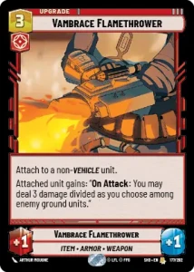 Vambrace Flamethrower - Foil