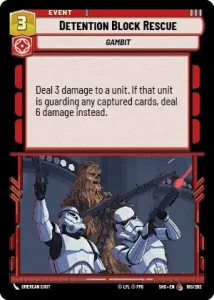 Detention Block Rescue - Star Wars: Unlimited - Shadows of the Galaxy