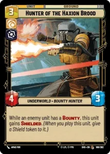 Hunter of the Haxion Brood - Star Wars: Unlimited - Shadows of the Galaxy