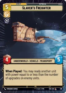 Slaver’s Freighter - Hyperspace