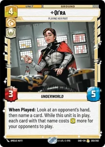 Qi’ra - Star Wars: Unlimited - Shadows of the Galaxy