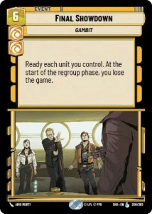 Final Showdown - Foil