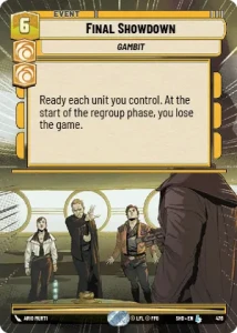 Final Showdown - FOIL - HYPERSPACE