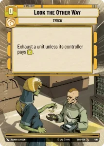 Look the Other Way - FOIL - HYPERSPACE