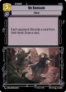 No Bargain - Star Wars: Unlimited - Shadows of the Galaxy