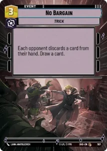 No Bargain - FOIL - HYPERSPACE