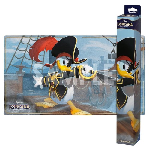 Lorcana Playmat Azurite Sea - Donald Duck, Buccaneer.jpg