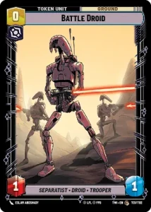  Token / Battle Droid - Star Wars: Unlimited - Twilight of the Republic
