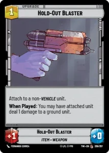 Hold-Out Blaster - Star Wars: Unlimited - Twilight of the Republic
