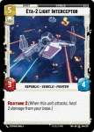 Eta-2 Light Interceptor - Star Wars: Unlimited - Twilight of the Republic