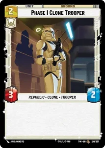 Phase I Clone Trooper - Star Wars: Unlimited - Twilight of the Republic