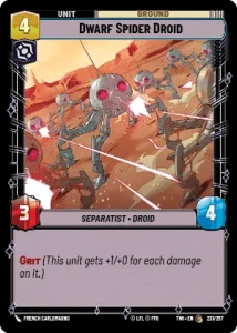 Dwarf Spider Droid - FOIL