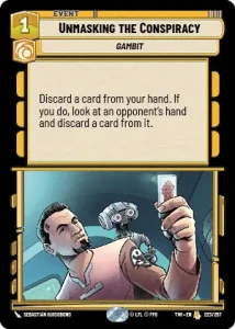 Unmasking the Conspiracy - Star Wars: Unlimited - Twilight of the Republic