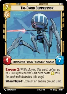 Tri-Droid Suppressor - FOIL