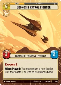Geonosis Patrol Fighter - HYPERSPACE-FOIL