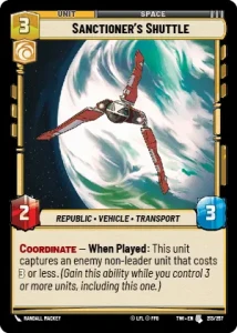 Sanctioner's Shuttle - FOIL