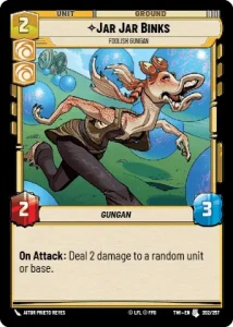 Jar Jar Binks - Star Wars: Unlimited - Twilight of the Republic