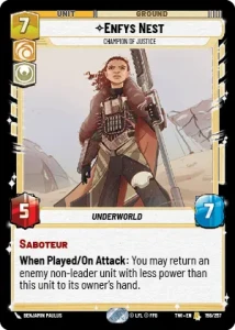 Enfys Nest - Star Wars: Unlimited - Twilight of the Republic