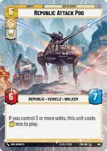 Republic Attack Pod - HYPERSPACE-FOIL