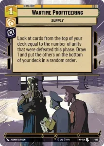 Wartime Profiteering - HYPERSPACE-FOIL