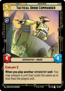 Tactical Droid Commander - FOIL