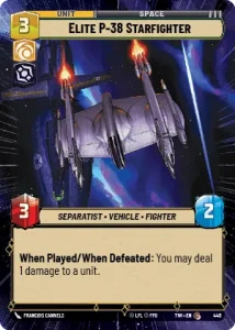 Elite P-38 Starfighter - HYPERSPACE-FOIL