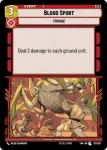 Blood Sport - FOIL