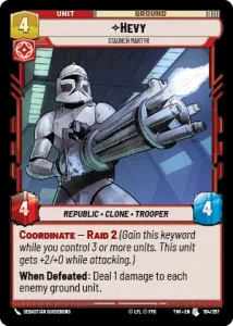 Hevy - Star Wars: Unlimited - Twilight of the Republic