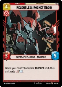 Relentless Rocket Droid - FOIL