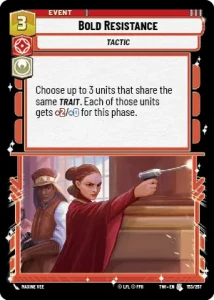 Bold Resistance - FOIL