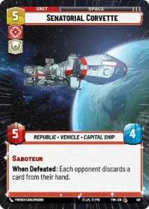 Senatorial Corvette - HYPERSPACE-FOIL