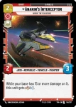 Anakin's Interceptor - Star Wars: Unlimited - Twilight of the Republic