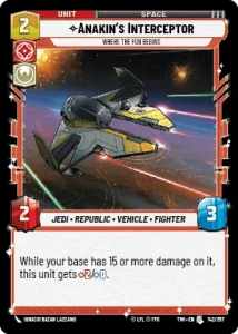 Anakin's Interceptor - FOIL