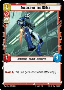 Soldier of the 501st - Star Wars: Unlimited - Twilight of the Republic