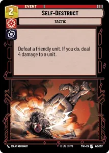 Self-Destruct - Star Wars: Unlimited - Twilight of the Republic