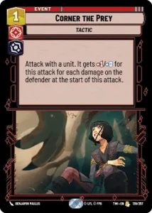 Corner the Prey - FOIL