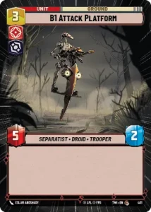 B1 Attack Platform - HYPERSPACE-FOIL