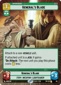 General's Blade - HYPERSPACE-FOIL