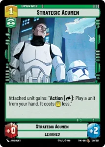 Strategic Acumen - Star Wars: Unlimited - Twilight of the Republic