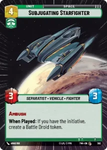 Subjugating Starfighter - HYPERSPACE-FOIL