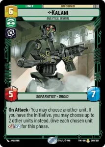 Kalani - Star Wars: Unlimited - Twilight of the Republic