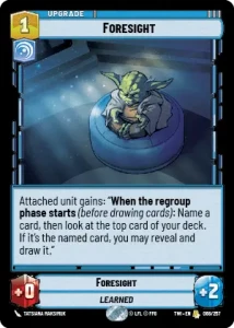 Foresight - Star Wars: Unlimited - Twilight of the Republic