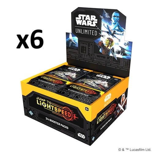 Star Wars Unlimited Card Game - Jump to Lightspeed - Booster Box (24) x6 (case).jpg