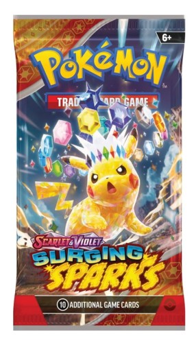 Pokémon TCG Scarlet &amp; Violet - Surging Sparks - Booster Pack.jpg