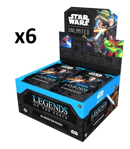 Star Wars Unlimited Card Game - Legends of the Force - Booster Box (24) SWH0502-2 CASE.jpg