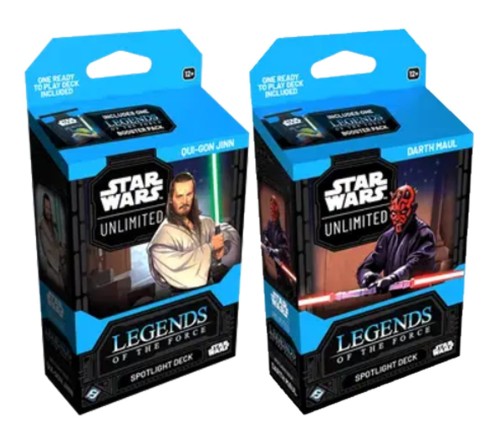 Star Wars Unlimited Card Game - Legends of the Force - Zestaw 2x Spotlight Deck.jpg