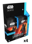 Star Wars: Unlimited - Legends of the Force - Carbonite Booster Box x4 (case)